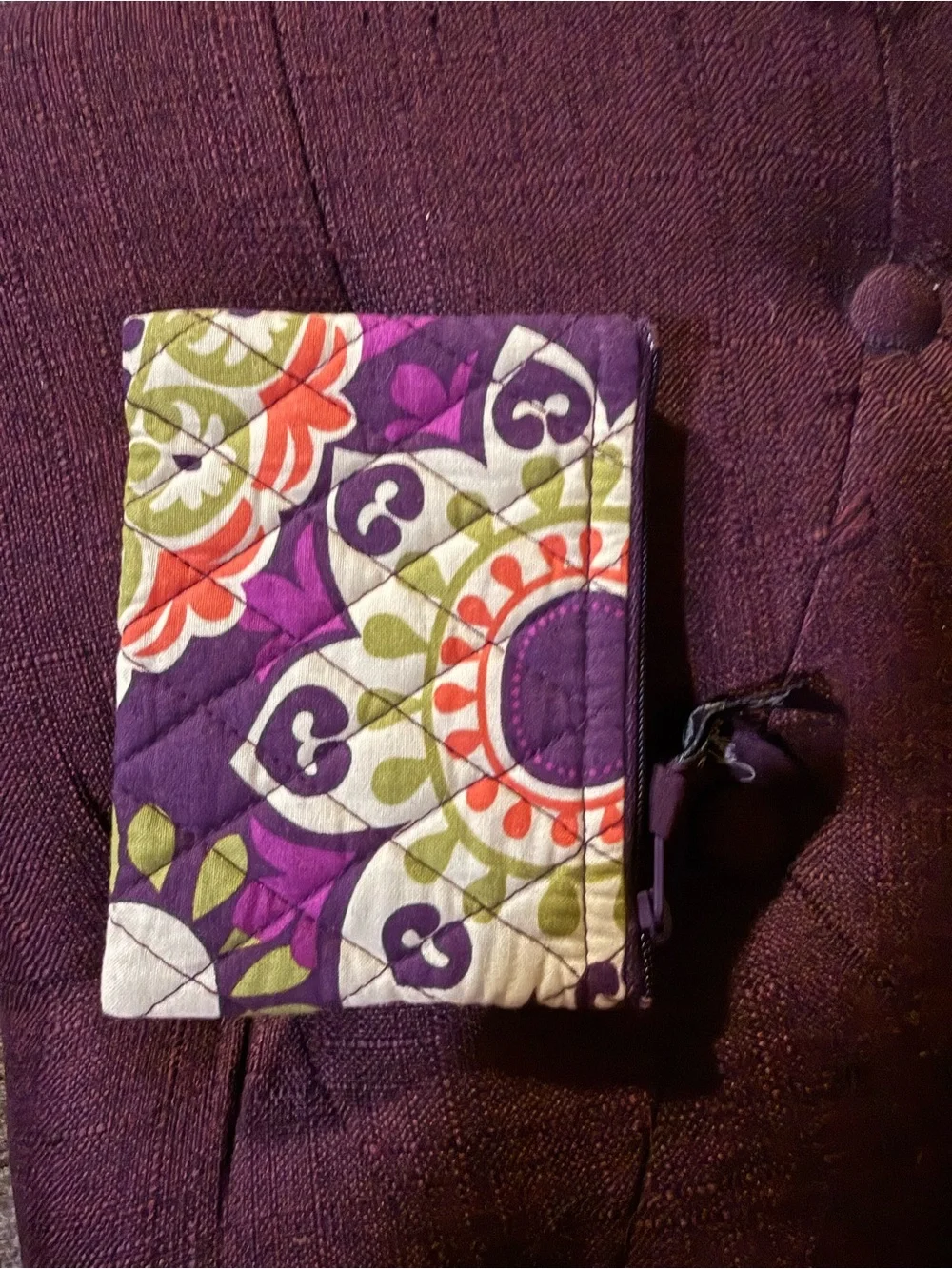 Vera Bradley small quilted
